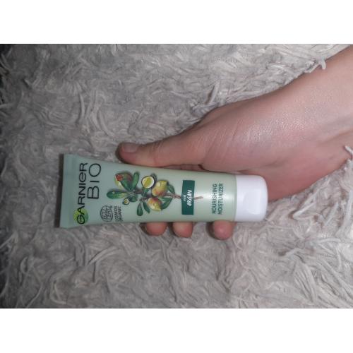 Garnier Bio, Argan Nourishing Face Moisturizer (Odżywczy krem nawilżający z arganem) - opinie | zdjęcie do recenzji od Karolinaofficial1