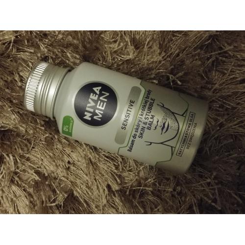 Nivea Men, Sensitive, Skin & Stubble Balm (Balsam do skory i krótkiej brody) - opinie | zdjęcie do recenzji od mama_bobaska_songa