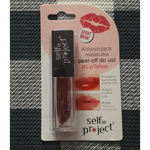 Selfie Project Lip Tatoo, Koloryzująca maseczka peel-off do ust - opinie | zdjęcie do recenzji od Nataliaperla5122