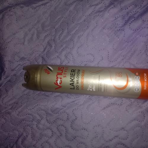 Venus Style, Hairspray 2 in 1 (Lakier do włosów) - opinie | zdjęcie do recenzji od madzik2365
