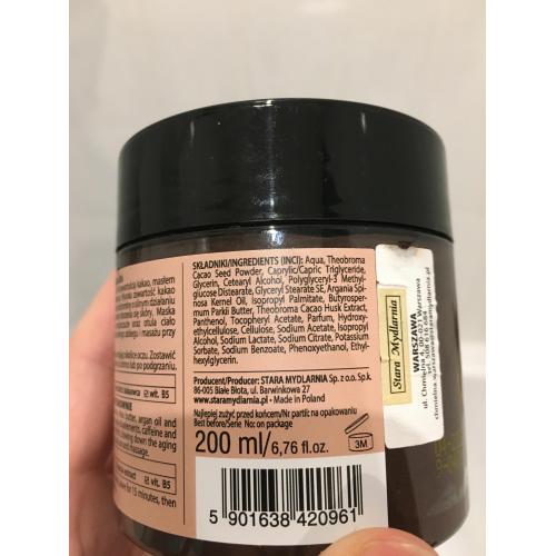 Stara Mydlarnia Eco Botanica, Chocolate Brownie, Maska do twarzy i ciała - opinie | zdjęcie do recenzji od Gocha_m - 2