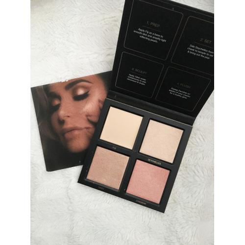 Huda Beauty 3D Highlighter Palette (Paleta 2 rozświetlaczy, różu i bronzera) - opinie | zdjęcie do recenzji od comptoon