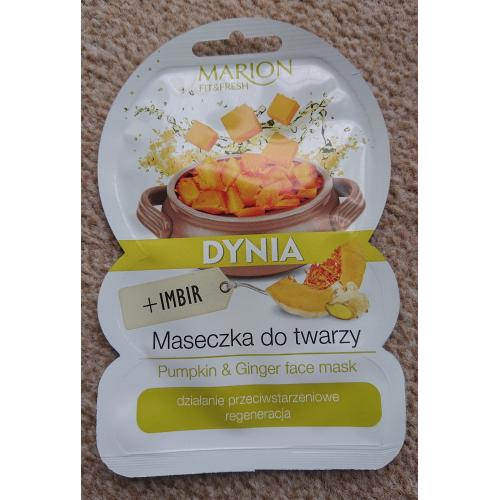 Marion Fit & Fresh, Pumpkin & Ginger Face Mask (Maseczka do twarzy 'Dynia + Imbir') - opinie | zdjęcie do recenzji od Adashi - 2