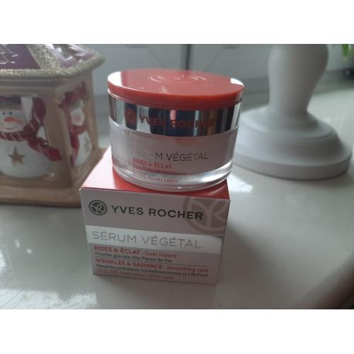 Yves Rocher Serum Vegetal, Rides et Eclat, Soin Lissant Jour Tous Types de Peaux (Krem wygładzający zmarszczki na dzień) - opinie | zdjęcie do recenzji od 2milutka