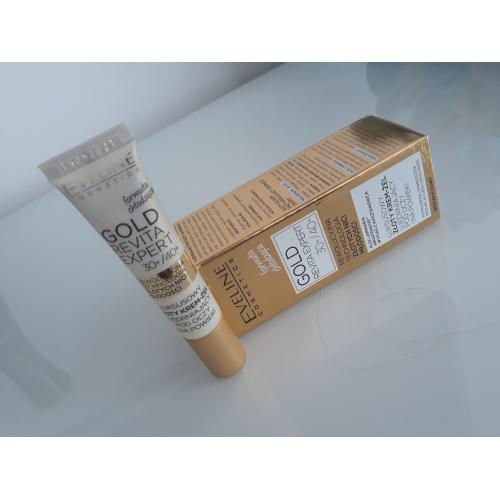 Eveline Cosmetics Gold Lift Expert, Luksusowy złoty krem pod oczy i na powieki - opinie | zdjęcie do recenzji od wikis012