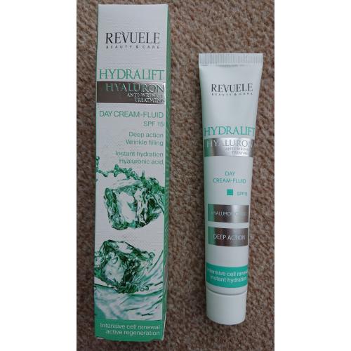 Revuele Hydralift Hyaluron Anti-wrinkle Treatment, Day Face Care Fluid Cream (Krem - fluid na dzień) - opinie | zdjęcie do recenzji od Adashi - 4