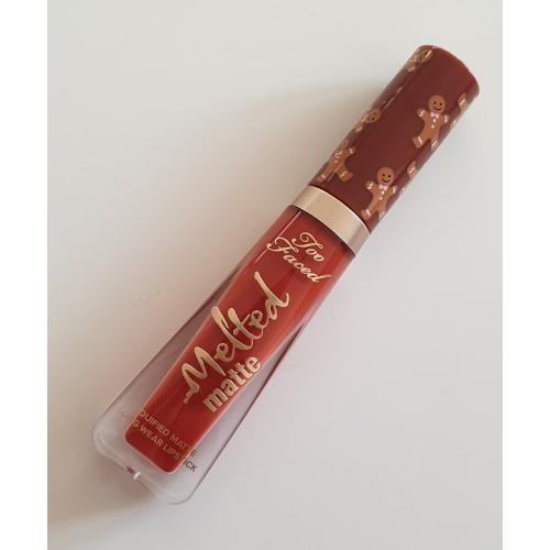 Too Faced Melted Matte, Gingerbread Liquified Matte Longwear Lipstick (Pomadka płynna matowa) - opinie | zdjęcie do recenzji od M_R_
