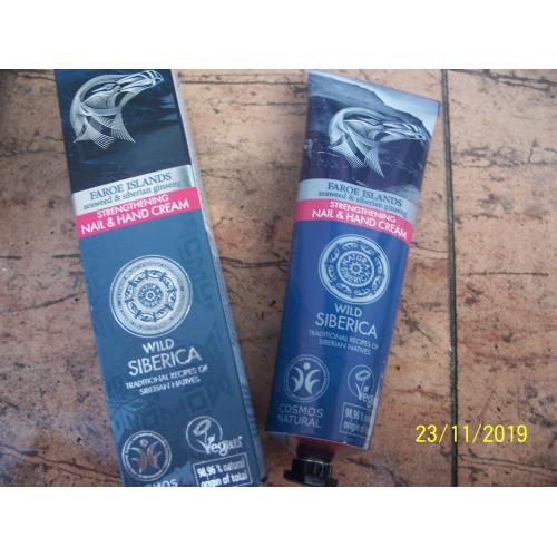 Natura Siberica Wild Siberica, Faroe Islands, Strenghtening Nail & Hand Cream (Wzmacniająct krem do rąk i paznokci) - opinie | zdjęcie do recenzji od Smerfeta83 - 2