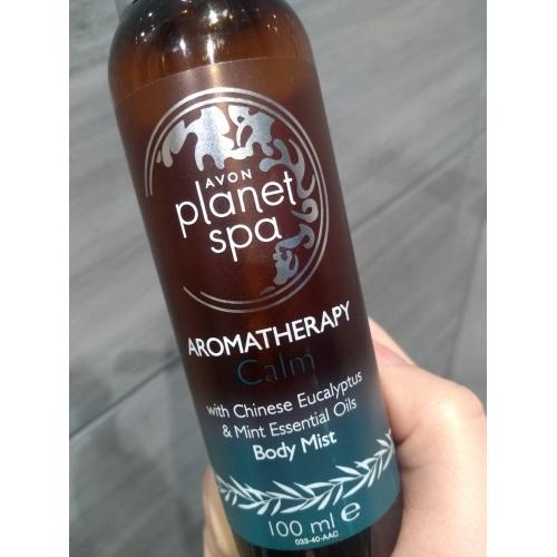 Avon Planet Spa, Aromatherapy, Calm with Chinese Eucalyptus & Peppermint Essential Oils Body Mist (Mgiełka do ciała z eukaliptusem i miętą) - opinie | zdjęcie do recenzji od monu92