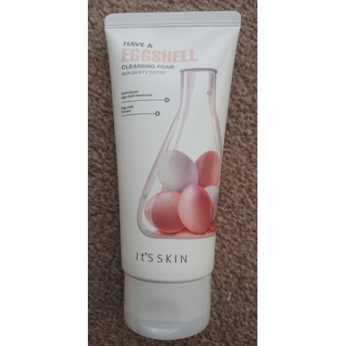 It's Skin Have a Eggshell, Cleansing Foam (Pianka do oczyszczania twarzy z wyciągiem z membrany skorupki jaja kurzego) - opinie | zdjęcie do recenzji od Adashi - 4