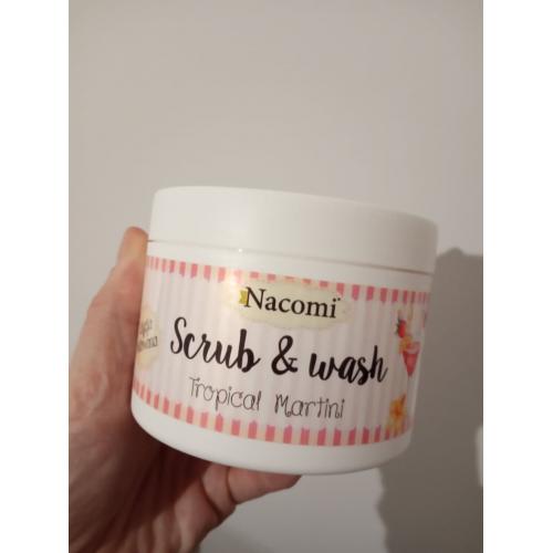 Nacomi Scrub & Wash, Sweet Blueberry Foam (Pianka peelingująco - myjąca) - opinie | zdjęcie do recenzji od Snookerowesny