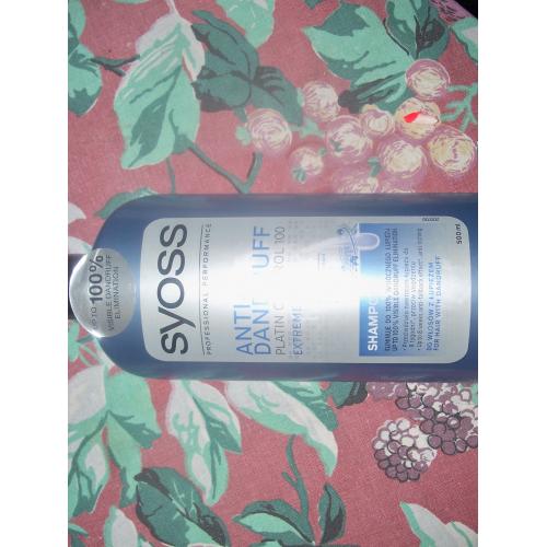 Syoss Anti-dandruff Platin Control 100 Extreme Shampoo (Szampon przeciwłupieżowy) - opinie | zdjęcie do recenzji od Smerfeta83