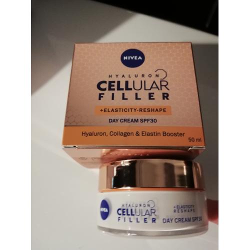 Nivea Hyaluron Cellular Filler, Przeciwzmarszczkowy krem na dzień SPF 30 `Odbudowa elastyczności` - opinie | zdjęcie do recenzji od RenataWu