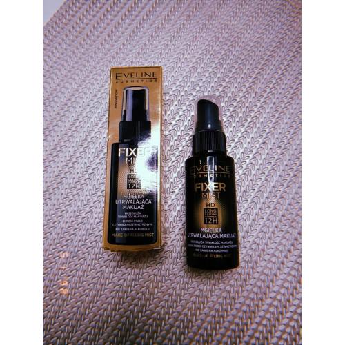 Eveline Cosmetics Fixer Mist HD Long Lasting Formula 12h (Mgiełka utrwalająca makijaż) - opinie | zdjęcie do recenzji od Rumcykiewicz