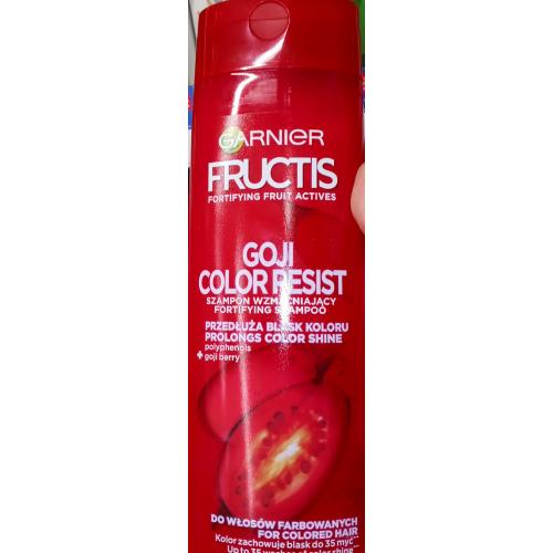 Garnier Fructis, Color Resist, Szampon wzmacniający z ekstraktem z jagód Acai (nowa wersja) - opinie | zdjęcie do recenzji od madzik2365 - 2