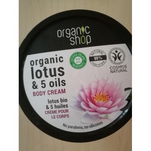 Organic Shop Lotus & Oils Body Cream (Krem do ciała `Indyjski lotos`) - opinie | zdjęcie do recenzji od Azani
