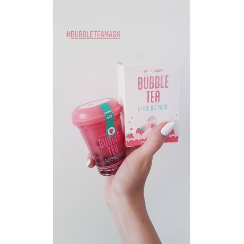 Etude Bubble Tea, Sleeping Pack (Maseczka na noc) - opinie | zdjęcie do recenzji od Shastaa