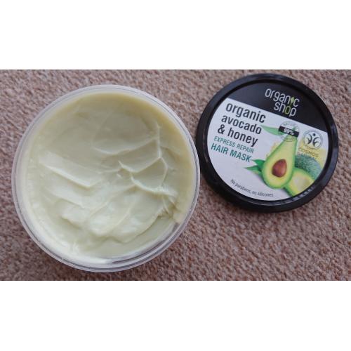 Organic Shop Avocado & Honey, Hair Mask (Maska do włosów `Awokado i miód`) - opinie | zdjęcie do recenzji od Adashi - 2