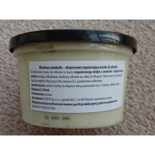 Organic Shop Avocado & Honey, Hair Mask (Maska do włosów `Awokado i miód`) - opinie | zdjęcie do recenzji od Adashi - 3