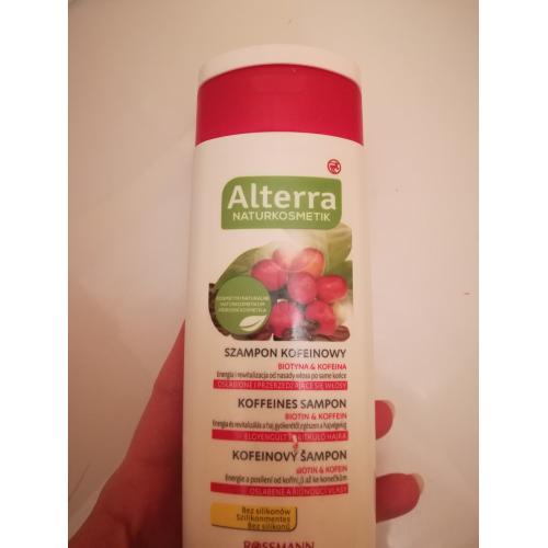 Alterra Koffein Shampoo - Biotin & Koffein (Szampon do włosów osłabionych i przerzedzających się `Biotyna i kofeina`) - opinie | zdjęcie do recenzji od Lukrecja63