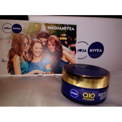 Nivea Q10 Power, Krem do twarzy  na noc `Przeciwzmarszczkowy + ekstra odżywienie` - opinie | zdjęcie do recenzji od mazia135