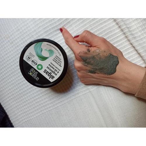 Organic Shop Algae & Salt, Body Scrub (Scrub do ciała ‘Atlantyckie wodorosty’) - opinie | zdjęcie do recenzji od 3Musicals - 1