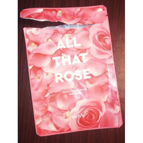 SKIN79 All that Rose, Natural Beauty Rose Mask (Różana maska w płachcie) - opinie | zdjęcie do recenzji od flexi_88