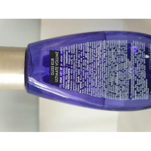 Schwarzkopf Gliss Ultimate Volume, lift-up spray (Spray do włosów cienkich i pozbawionych objętości) - opinie | zdjęcie do recenzji od sloniatko007 - 2