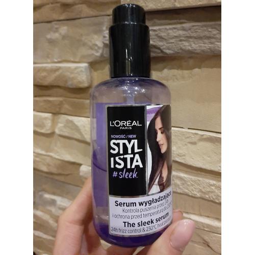 L'Oreal Paris Stylista #sleek, The Sleek Serum (Jedwabiste serum ochronne do włosów) - opinie | zdjęcie do recenzji od Kindzio88