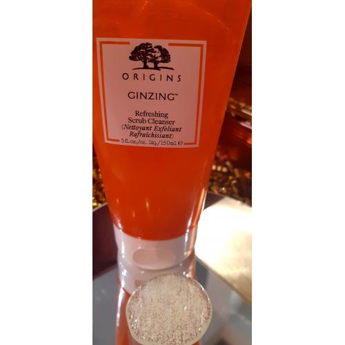 Origins GinZing, Refreshing Scrub Cleanser (Peeling do twarzy) - opinie | zdjęcie do recenzji od Jooaska - 2