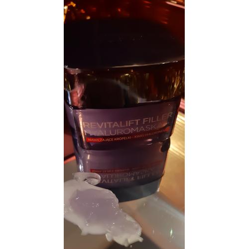 L'Oreal Paris Revitalift Filler [+ Kwas hialuronowy], Hyaluromaska na noc - opinie | zdjęcie do recenzji od Jooaska - 2