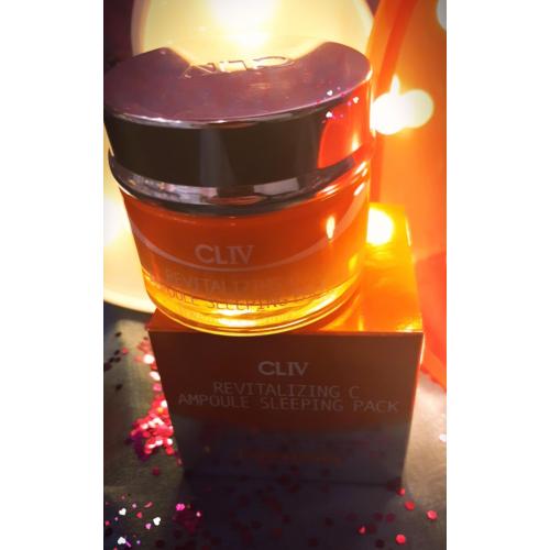 Cliv Premium Revitalizing C Ampoule Sleeping Pack (Rewitalizująca maska-ampułka w kremie na noc z witaminą C) - opinie | zdjęcie do recenzji od Jooaska - 2