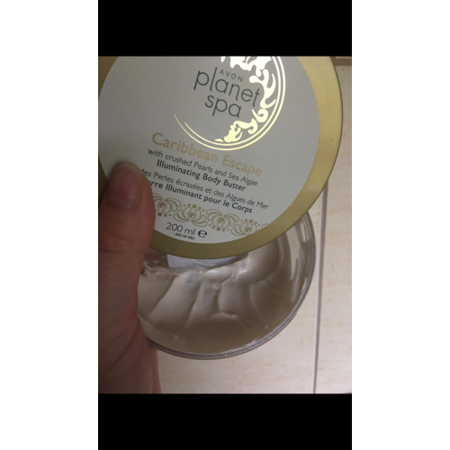 Avon Planet Spa, Caribean Escape, Illuminating Body Butter (Rozswietlajace masło do ciała) - opinie | zdjęcie do recenzji od ivva1