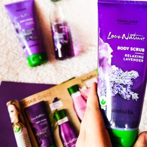 Oriflame Love Nature, Relaxing Lavender, Shower Gel (Żel pod prysznic z relaksującą lawendą) - opinie | zdjęcie do recenzji od Bhanuni12