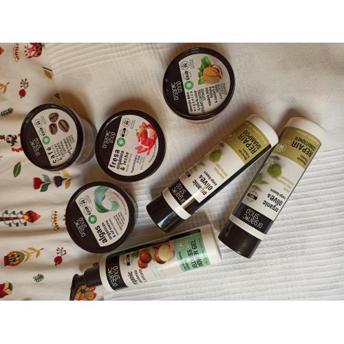 Organic Shop Olive & Orange Flowers, Repair Shampoo (Szampon do włosów 'Oliwa z oliwek i kwiat pomarańczy') - opinie | zdjęcie do recenzji od 3Musicals - 3