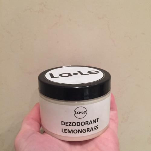 La-Le Dezodorant ekologiczny w kremie z olejkiem `Lemongrass` - opinie | zdjęcie do recenzji od Justa773
