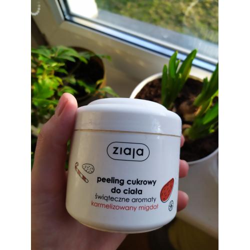 Ziaja Peeling cukrowy do ciała 'Świąteczne aromaty: karmelizowany migdał' - opinie | zdjęcie do recenzji od _kasioor_ - 2