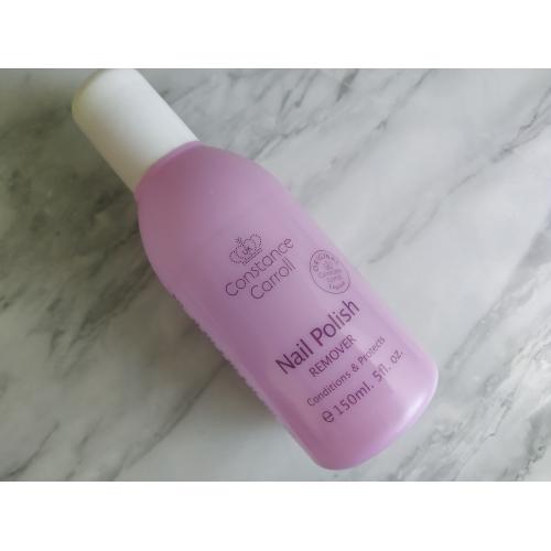 Constance Carroll Nail Polish Remover Conditions & Protect (Zmywacz do paznokci z odżywką) - opinie | zdjęcie do recenzji od teczowaosmiornica