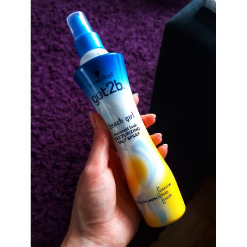 Got2b Beach Girl, Texturizing Salt Spray (Spray z solą do stylizacji włosów) - opinie | zdjęcie do recenzji od vanilicoffee - 1