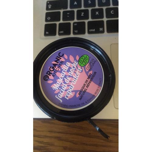 Organic Kitchen Night Shift, Natural Restoring Night Face Mask (Naturalna regeneracyjna nocna maska do twarzy `Nocna zmiana`) - opinie | zdjęcie do recenzji od Aniel_lka