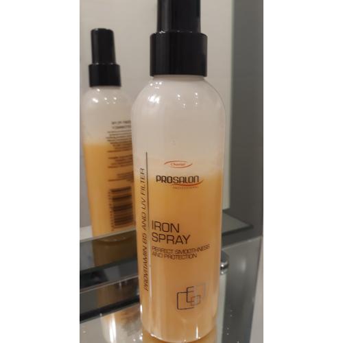 Prosalon Professional, Iron Spray Provitamin B5 and UV Filter (Termoochronny dwufazowy spray do prostowania włosów) - opinie | zdjęcie do recenzji od Justa773