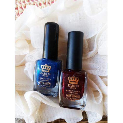 Pablo Color Extra Long Lasting, Fast Drying Nail Enamel  with Vitamins A + E (Lakier do paznokci) - opinie | zdjęcie do recenzji od 123eliza96