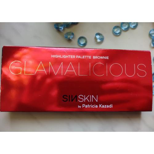 SinSkin Skin By Patricia Kazadi, Highlighter Palette Brownie Glamalicious (Paleta trzech wypiekanych rozświetlaczy) - opinie | zdjęcie do recenzji od ane_testowanie - 1