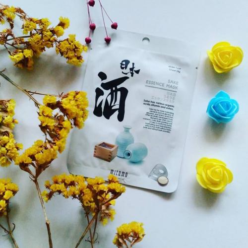 Mitomo Sake Essence Mask (Maska w płachcie z sake) - opinie | zdjęcie do recenzji od olaaniolek