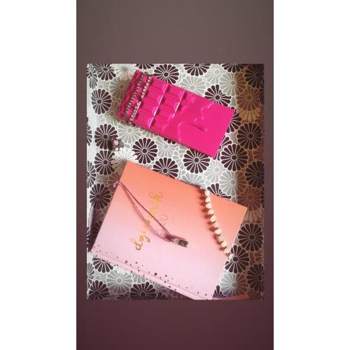 I Heart Revolution Pink Fizz Shadow Palette (Paleta 16 cieni do powiek) - opinie | zdjęcie do recenzji od Aniel_lka
