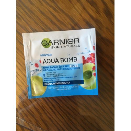 Garnier Aqua Bomb, Nawilżający żel - krem o działaniu antyoksydacyjnym 3 w1 - opinie | zdjęcie do recenzji od Aniel_lka