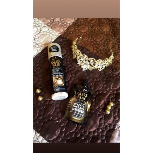 Schwarzkopf Gliss Ultimate Repair, Weekly Therapy (Intensywna odżywka do bardzo zniszczonych i suchych włosów) - opinie | zdjęcie do recenzji od Aniel_lka