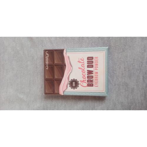Misslyn Chocolate Brow Duo Eyebrow Powder (Puder do brwi) - opinie | zdjęcie do recenzji od wypaseczka - 1