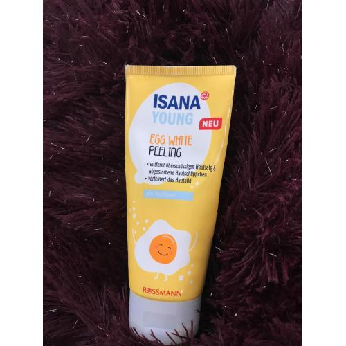 Isana Young, Egg White, Peeling (Peeling do twarzy) - opinie | zdjęcie do recenzji od Omexia