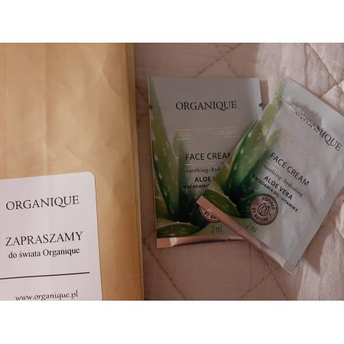 Organique Calming Therapy, Aloe Vera, Face Cream (Łagodzący krem do twarzy z aloesem) - opinie | zdjęcie do recenzji od 2milutka